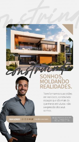 STORY - ARQUITETURA - CONSTRUINDO SONHOS