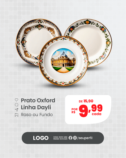 SOCIAL MEDIA - LOJA DE UTILIDADES DE R$ 10,00