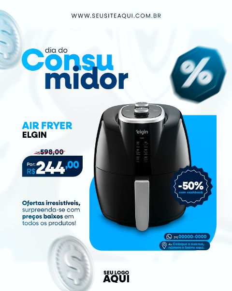 FEED - DIA DO CONSUMIDOR | PSD EDITÁVEL