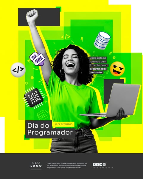 DIA DO PROGRAMADOR 13 DE SETEMBRO SOCIAL MEDIA PSD EDITÁVEL 2