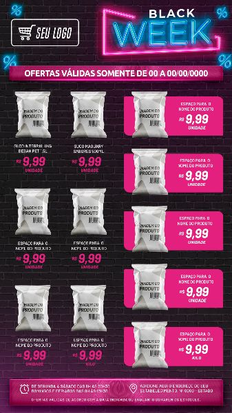 FOLHETO BLACK FRIDAY - BLACK WEEK - 11V2