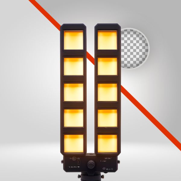 PAINEL REFLETORES 01, LED TELA PROJETOR PARA PALCOS, LUZES DE SHOW, ELEMENTO PNG 3D-IA, LED EM ESTRUTURA, PARA FLYERS