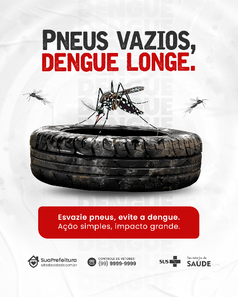 CONSCIENTIZAÇÃO CONTRA A DENGUE SOCIAL MEDIA