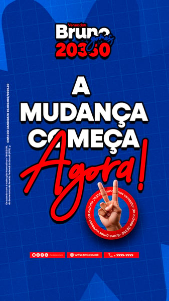 SOCIAL MEDIA BRUNO GOMES CANDIDATO STORYS