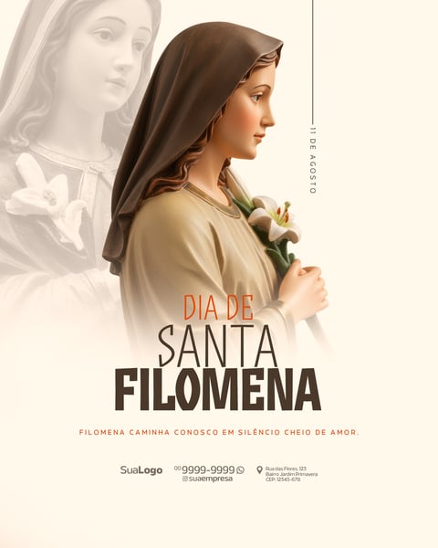 SOCIAL MEDIA DIA DE SANTA FILOMENA