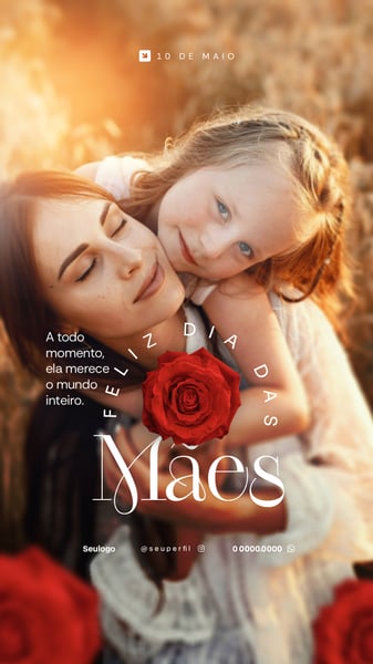 DIA DAS MÃES FEED/STORY