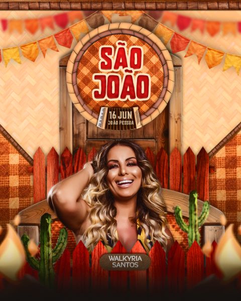 FLYER ARRAIÁ DE SÃO JOÃO FEED