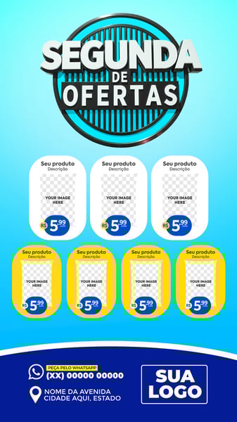 SOCIAL MEDIA ENCARTE STORIES SEGUNDA DE OFERTAS