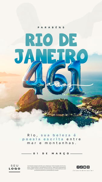 ANIVERSÁRIO RIO DE JANEIRO