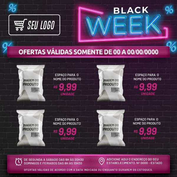 FOLHETO BLACK FRIDAY - BLACK WEEK - 4
