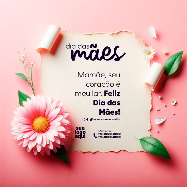 MENSAGEM DO DIA DAS MÃES