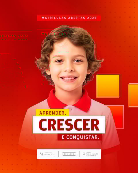 MATRÍCULAS ABERTAS 2026 VOLTA ÀS AULAS SOCIAL MEDIA PSD EDITAVEL (1)