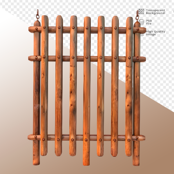 ESTRUTURA DE MADEIRA - ELEMENTO 3D PARA COMPOSIÇÃO - WOOD