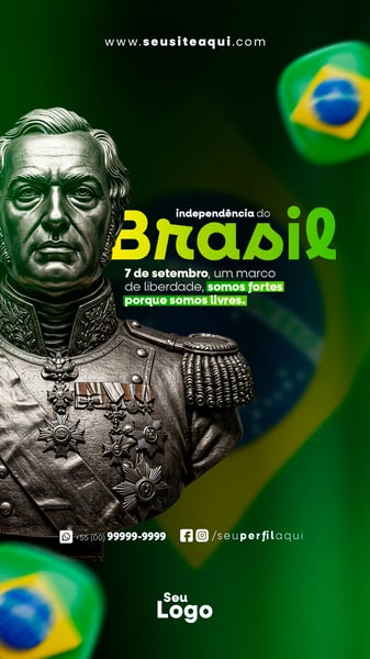 STORY DIA DA INDEPENDÊNCIA DO BRASIL PRANCHETA 3
