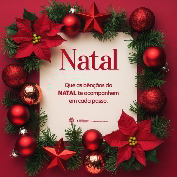 NATAL BACKGROUND COM ENFEITES NATALINO PARA ESCRITA, MERRY CHRISTMAS AND HAPPY HOLIDAYS, END OF YEAR PARTIES