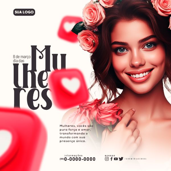 DIA DAS MULHERES 8 DE MARÇO FEED