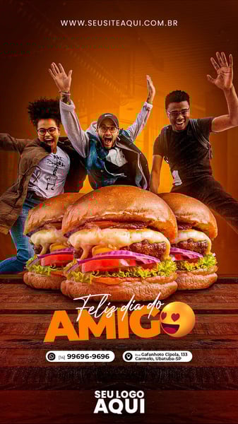 POST STORY - HAMBURGUERIA