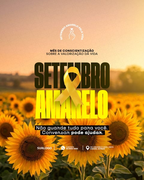 SETEMBRO AMARELO VOCÊ NÃO ESTÁ SOZINHO 6