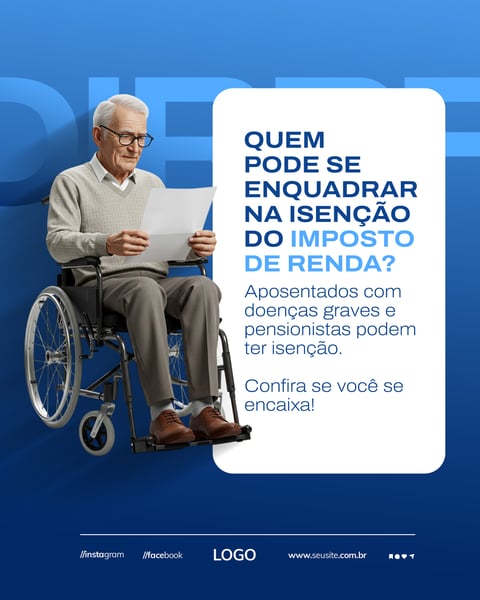 DECLARAÇÃO DO IMPOSTO DE RENDA - ISENÇÃO