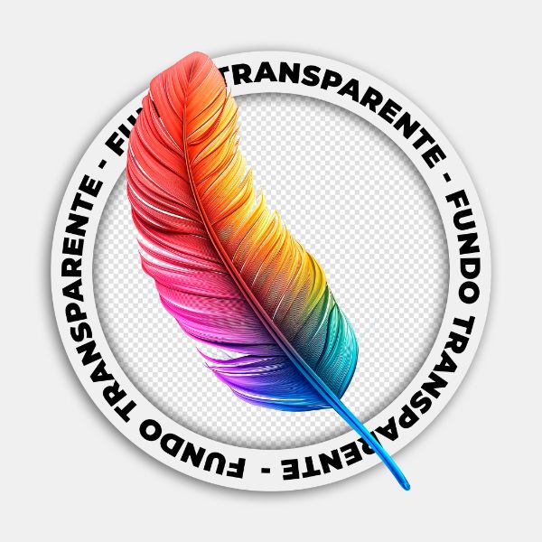 PENA COLORIDA | CARNAVAL | IMAGEM SEM FUNDO | PSD EDITÁVEL