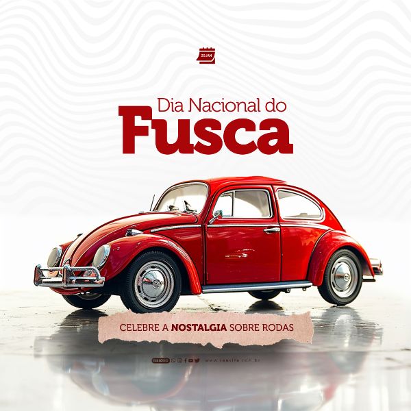 DIA DO FUSCA - SOCIAL MEDIA