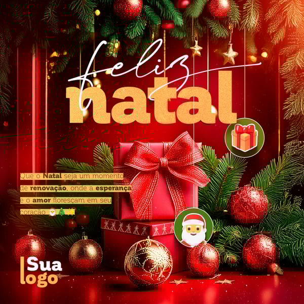 PEO SOCIAL MEDIA FELIZ NATAL FEED QUE O NATAL SEJA UM MOMENTO DE REMNOVAÇÃO
