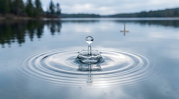 GOTA ÁGUA NATUREZA SERENA LAGO ZEN 01