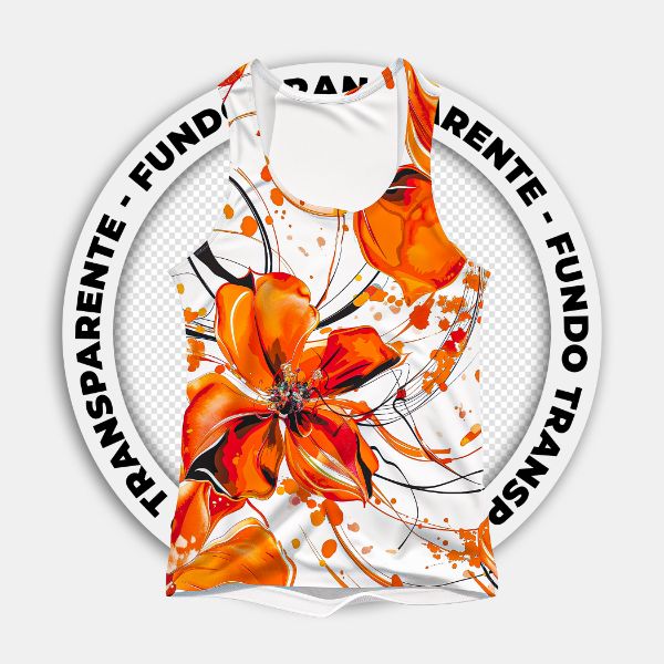 CAMISA DE CARNAVAL | REGATA | IMAGEM SEM FUNDO