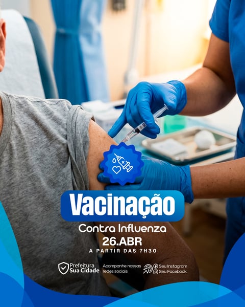 PREFEITURA SOCIAL MEDIA VACINAÇÃO
