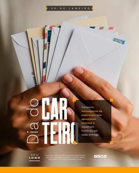 DIA DO CARTEIRO 25 DE JANEIRO SOCIAL MEDIA PSD EDITÁVEL (2)