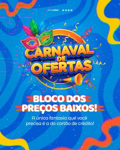 SOCIAL MEDIA CARNAVAL DE OFERTAS FOLIA DE OFERTAS