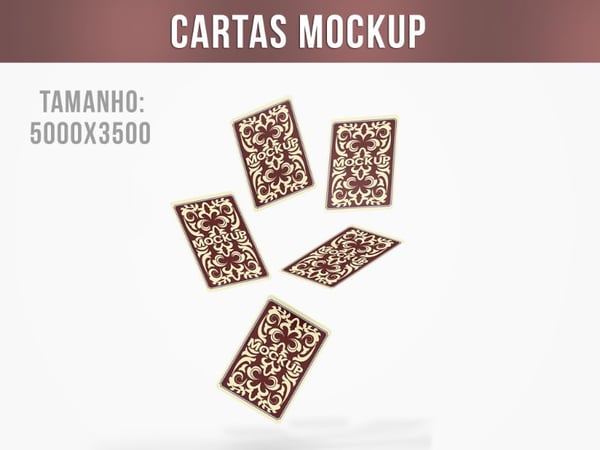 CARTAS DE BARALHO MOCKUP
