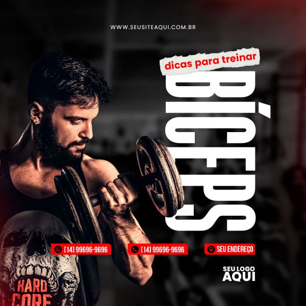 ACADEMIA - CROSS FIT - FITNESS | SOCIAL MEDIA | PSD EDITÁVEL
