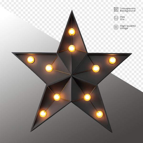 ELEMENTE DE FERRO COM LUZ - ELEMENTO 3D PARA COMPOSIÇÃO - IRON