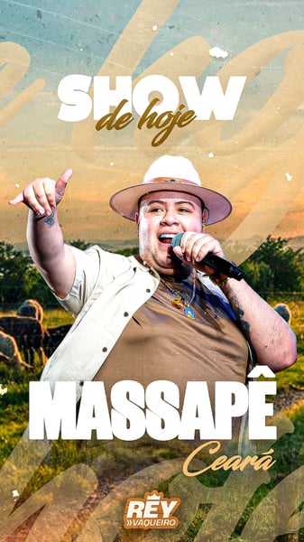 FLYER REY VAQUEIRO - AGENDA - SHOW