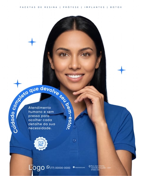 CLÍNICA ODONTOLÓGICA CUIDAR É PREVENIR SOCIAL MEDIA FIGMA EDITÁVEL 6