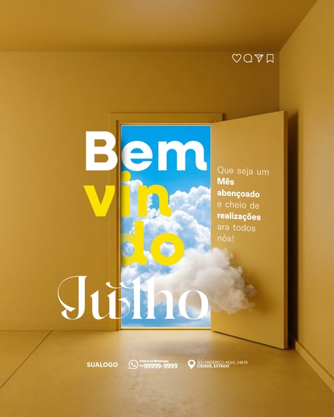 BEM VINDO JULHO LEMBRE PARA ESSE MÊS 3