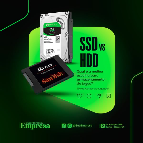 Social Media - Informática Gamer