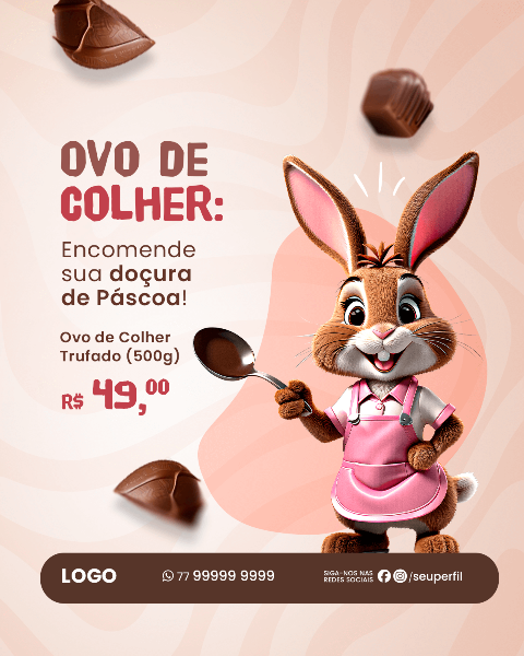 OFERTAS DE PÁSCOA - OVOS DE PÁSCOA