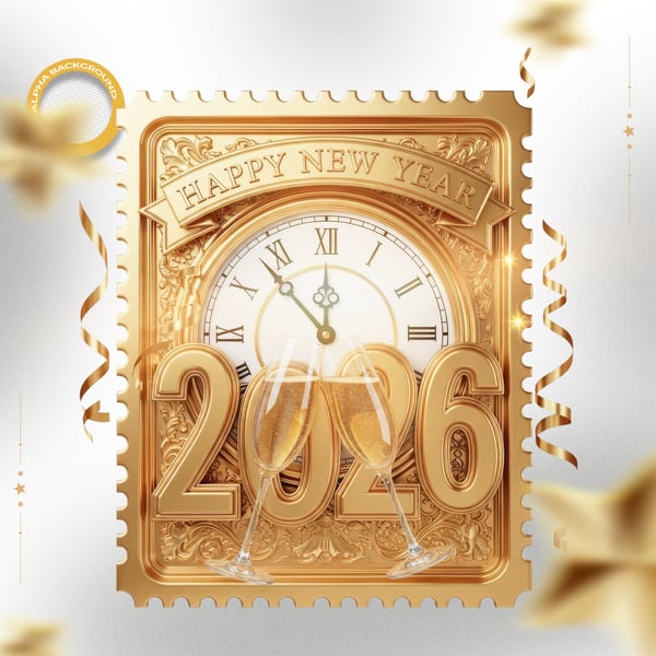 ELEMENTO COMEMORATIVO PARA ANO NOVO MODELO 06