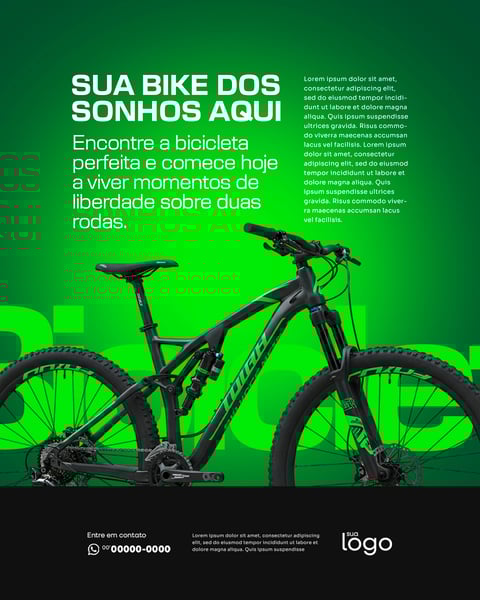 LOJA DE BICICLETAS SOCIAL MEDIA PSD EDITÁVEL 2