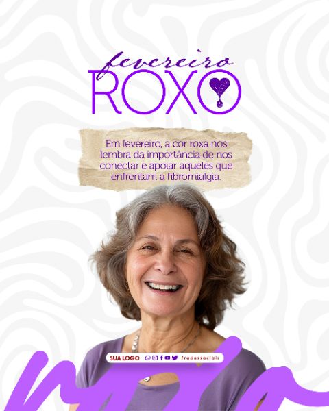 SOCIAL MEDIA - FEVEREIRO ROXO - CONECTAR E APOIAR