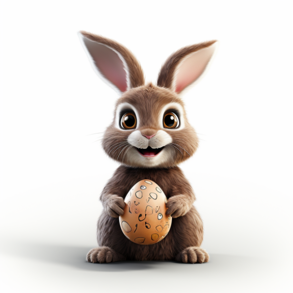 COELHO SEGURANDO OVO