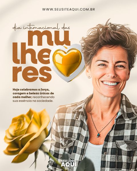 FEED - DIA DA MULHER | MULHERES | PSD EDITÁVEL