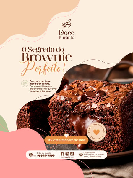 POST FEED DOCERIA CONFEITARIA SOCIAL MEDIA TEMPLATE PSD EDITÁVEL 02