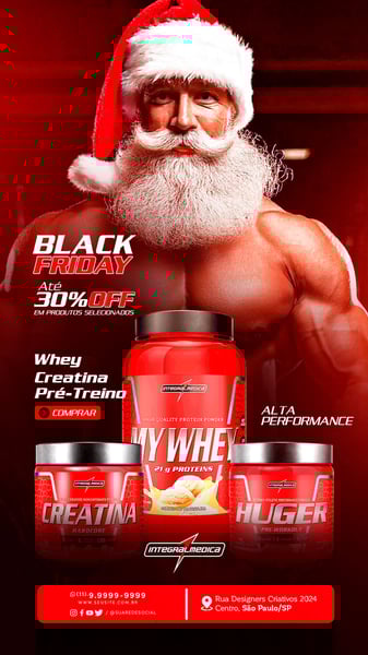 NXC SOCIAL MEDIA NATAL STORY BLACK FRIDAY INTEGRAK MÉDICA ATÉ 30 OFF