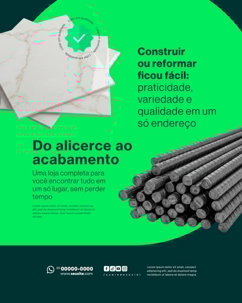 LOJA MATERIAL DE CONSTRUÇÃO SOCIAL MEDIA PSD EDITÁVEL 6