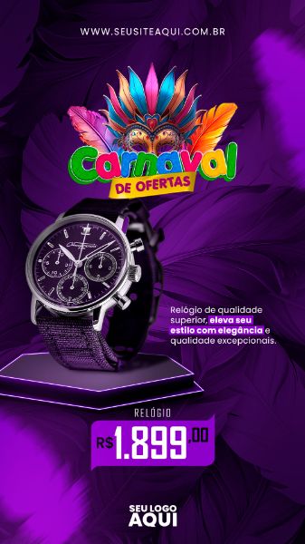 STORY - CARNAVAL | CARNIVAL | FESTA | PSD EDITÁVEL