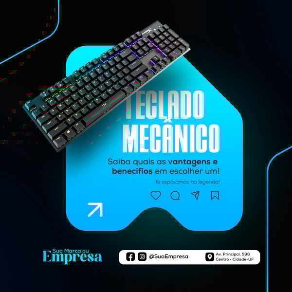 Social Media - Informática Gamer