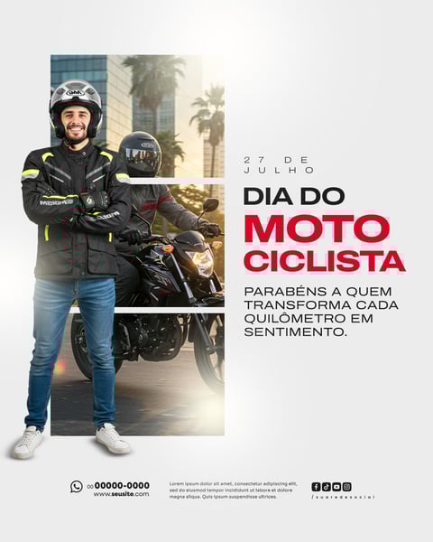 27 DE JULHO DIA DO MOTOCICLISTA